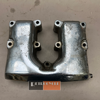 17500-66, Chrome Rear Shovelhead Rocker Box Cover - Used