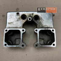 17500-66, Chrome Rear Shovelhead Rocker Box Cover - Used