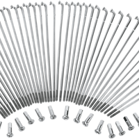 0211-0121 - DRAG SPECIALTIES Spoke Set - Drop Center - Front - Chrome - 21" W16-0518