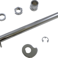 0214-1965 - DRAG SPECIALTIES Axle Kit - Rear - Chrome - '02-'07 FLT W16-0349