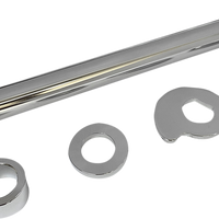 0214-1967 - DRAG SPECIALTIES Axle Kit - Rear - Chrome - '09-'13 FLT W16-0351