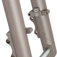 0403-0190 - ARLEN NESS Fork Legs - Black Anodized - Smooth - Single Disc 40-532