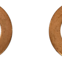 0419-0003 - DRAG SPECIALTIES Replacement Fork Damper Tube Mount Washers C23-0237NU-2W