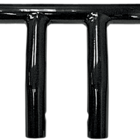 0601-3504 - DRAG SPECIALTIES Handlebar - T-Bar - Buffalo - 8" - Flat Black 0601-3504