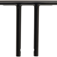 0601-4222 - DRAG SPECIALTIES Handlebar - T-Bar - Dimpled - 10" - Black 0601-4222