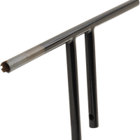 0601-4222 - DRAG SPECIALTIES Handlebar - T-Bar - Dimpled - 10" - Black 0601-4222