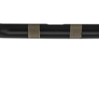 0601-4262 - DRAG SPECIALTIES Handlebar - 12" - Flat Black 0601-4262