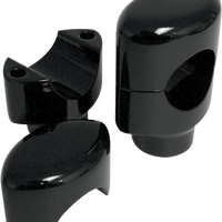 0602-0466 - DRAG SPECIALTIES Risers - Big Buffalo - 1-1/2" - Black 0602-0466