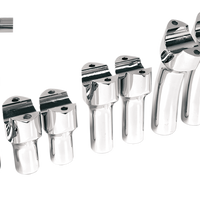 0602-0466 - DRAG SPECIALTIES Risers - Big Buffalo - 1-1/2" - Black 0602-0466