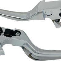 0610-2319 - DRAG SPECIALTIES Short Lever Set - Chrome H07-0595S