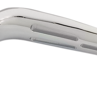 0613-1382 - DRAG SPECIALTIES Clutch Lever - Wide Blade - Slotted - Chrome H07-0606-C