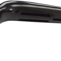 0613-1383 - DRAG SPECIALTIES Clutch Lever - Wide Blade - Slotted - Black H07-0606MB-C