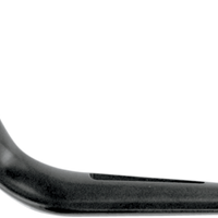 0614-0281 - DRAG SPECIALTIES Brake Lever - Wide Blade - Slotted - Black H07-0769B-B