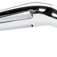 0614-0281 - DRAG SPECIALTIES Brake Lever - Wide Blade - Slotted - Black H07-0769B-B