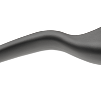 0614-0806 - DRAG SPECIALTIES Brake Lever - Wide Blade - Black H07-0591MB-B
