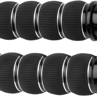 0630-1032 - ARLEN NESS Grips - Ring Leader - TBW - Black 07-315