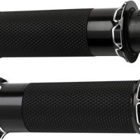 0630-1163 - ARLEN NESS Grips - Beveled - Cable - Black 07-331
