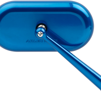 0640-1399 - ARLEN NESS Oval Mirror - Blue - Right 13-177