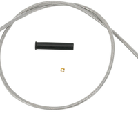 0650-0411 - DRAG SPECIALTIES Stainless Braided Throttle Cable - 39-1/2" 5330506B