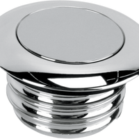 0703-0292 - DRAG SPECIALTIES Gas Cap - Non-Vented Pop-Up - Chrome 03-0329-B1
