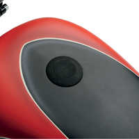 0703-0460 - DRAG SPECIALTIES Gas Cap - Vented Pop-Up - Black T03-0339B-A
