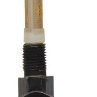 0705-0305 - DRAG SPECIALTIES 90 Degree Petcock - Black - 1/4" NPT T03-0075RB