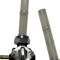 0705-0555 - DRAG SPECIALTIES Petcock - Vacuum - Left Outlet - Chrome T03-0100C