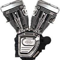 0901-0235 - S&S CYCLE T124LC Series Long Block Engine 310-0401A