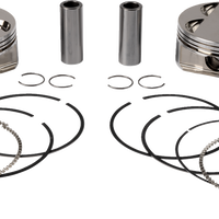 0910-6522 - S&S CYCLE Big Bore Piston Kit - 128" - +.010 - M8 920-0142