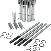 0928-0017 - S&S CYCLE Adjustable Pushrod Cover Kit - Twin Cam 93-5095