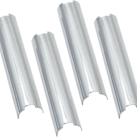 0928-0098 - S&S CYCLE Pushrod Cover Keeper Set - Gloss Black - M8 930-0138