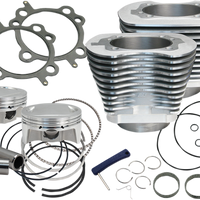 0931-0740 - S&S CYCLE Cylinder Kit - 100" - Black 910-0646