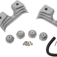 0940-1316 - DRAG SPECIALTIES Spark Plug Cover - Silver - Sportster 63425