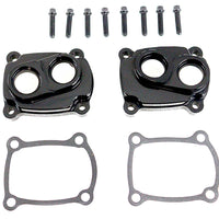 10-0849 - Jims M8 Low Profile Billet Tappet Cover Kit Black Anodize by Jims