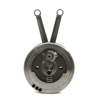 10-1007 - V-Twin Stock 1941-1953 FL Flywheel Assembly by Motorshop