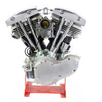 10-2080 80 inch Flatside Shovel Long Block with Chrome Rocker Box