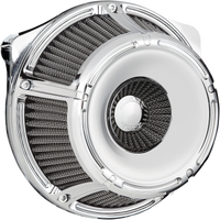 1010-1204 - ARLEN NESS Slot-Track Air Cleaner - Chrome - Big Twin 18-922