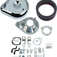 1010-2754 - S&S CYCLE Teardrop Air Cleaner - Chrome - XL 170-0306E