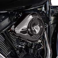 1010-3175 - S&S CYCLE Stealth Teardrop Air Cleaner - M8 - Lava Chrome 170-0781