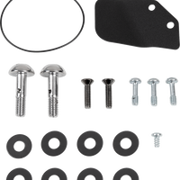 1010-3175 - S&S CYCLE Stealth Teardrop Air Cleaner - M8 - Lava Chrome 170-0781