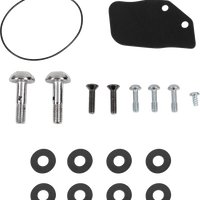 1010-3176 - S&S CYCLE Stealth Mini Teardrop Air Cleaner - M8 - Lava Chrome 170-0782