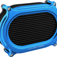 1010-3368 - ARLEN NESS Stage 2 Oval Air Cleaner Kit - Blue 600-190