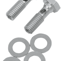 1012-0162 - DRAG SPECIALTIES Breather Bolts - Evolution Big Twin - 1/2"-13 120231