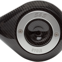 1014-0040 - S&S CYCLE Slasher Air Cleaner Cover for Super E/G Carburetors 17-0004