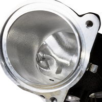 1050-0472 - S&S CYCLE CNC-Ported Intake Manifold - M8 - 55 mm - Black 160-0276