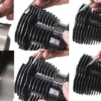 11-0506 - Replica 61 Knucklehead Cylinder Set Black by Motorshop