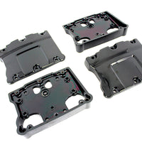 11-0892 - Black Titanium TC-88 Rocker Box Cover Set by V-Twin