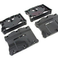 11-0892 - Black Titanium TC-88 Rocker Box Cover Set by V-Twin