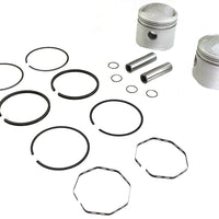 11-2766 - Replica 74 inch Overhead Valve 3-7/16 inch Piston Set .030 O by Motorshop