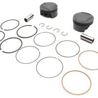 11-3251 - 100 inch Ultima 3.875 inch Bore Piston Set .005 Oversize by Ultima